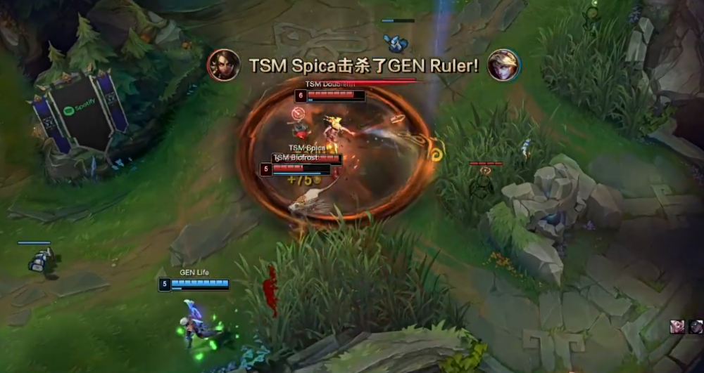 包含TES绝地反击TSM，Clid关键制胜的词条