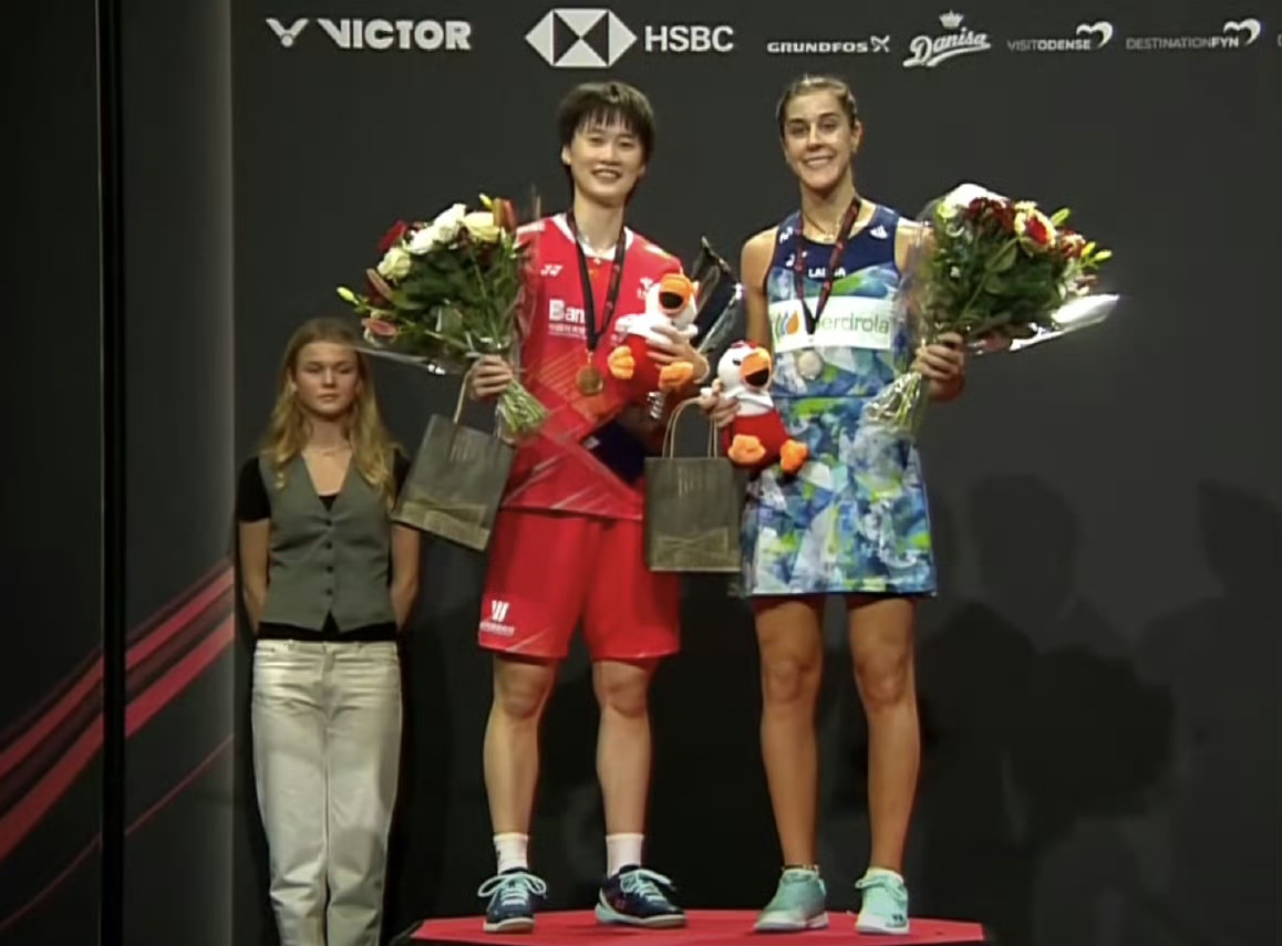 关于丹麦羽毛球队绝杀英格兰羽毛球队，马琳统治全场的信息