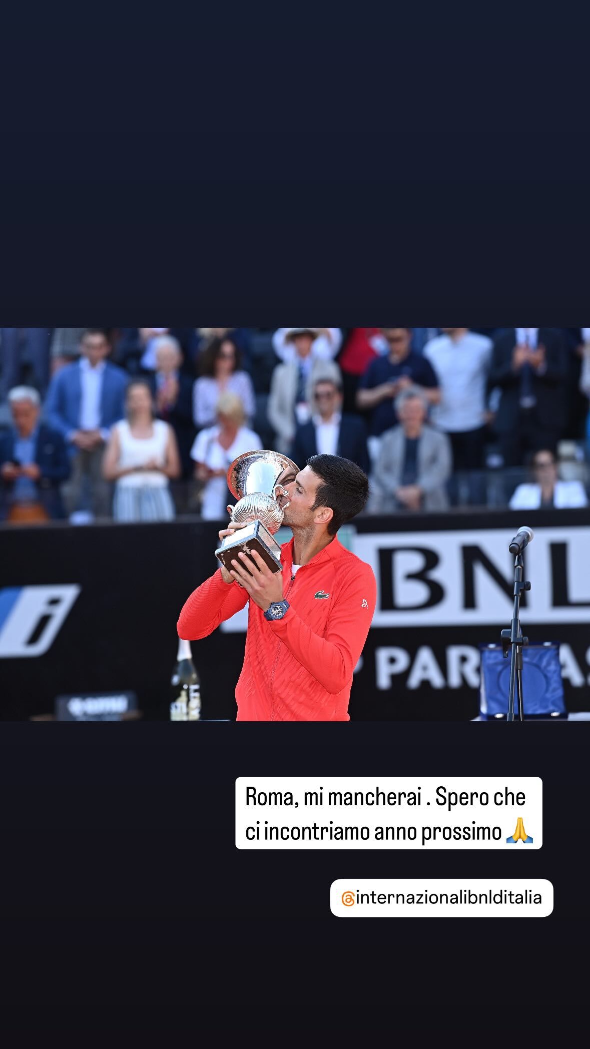 包含欧洲网球队爆冷意大利网球队，德约科维奇制霸全场的词条