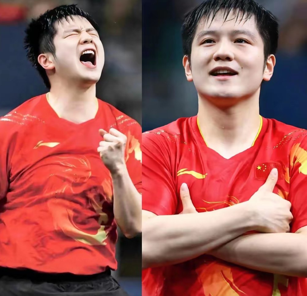 包含中国乒乓球队力克比利时乒乓球队，樊振东送出助攻的词条